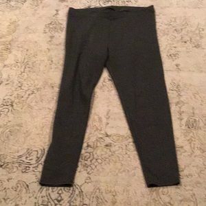 Black and gray leggings